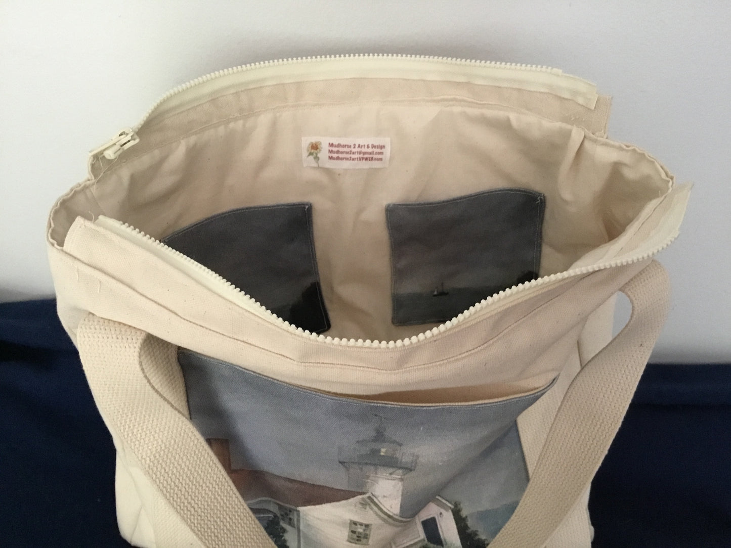 Original artwork Canvas bag