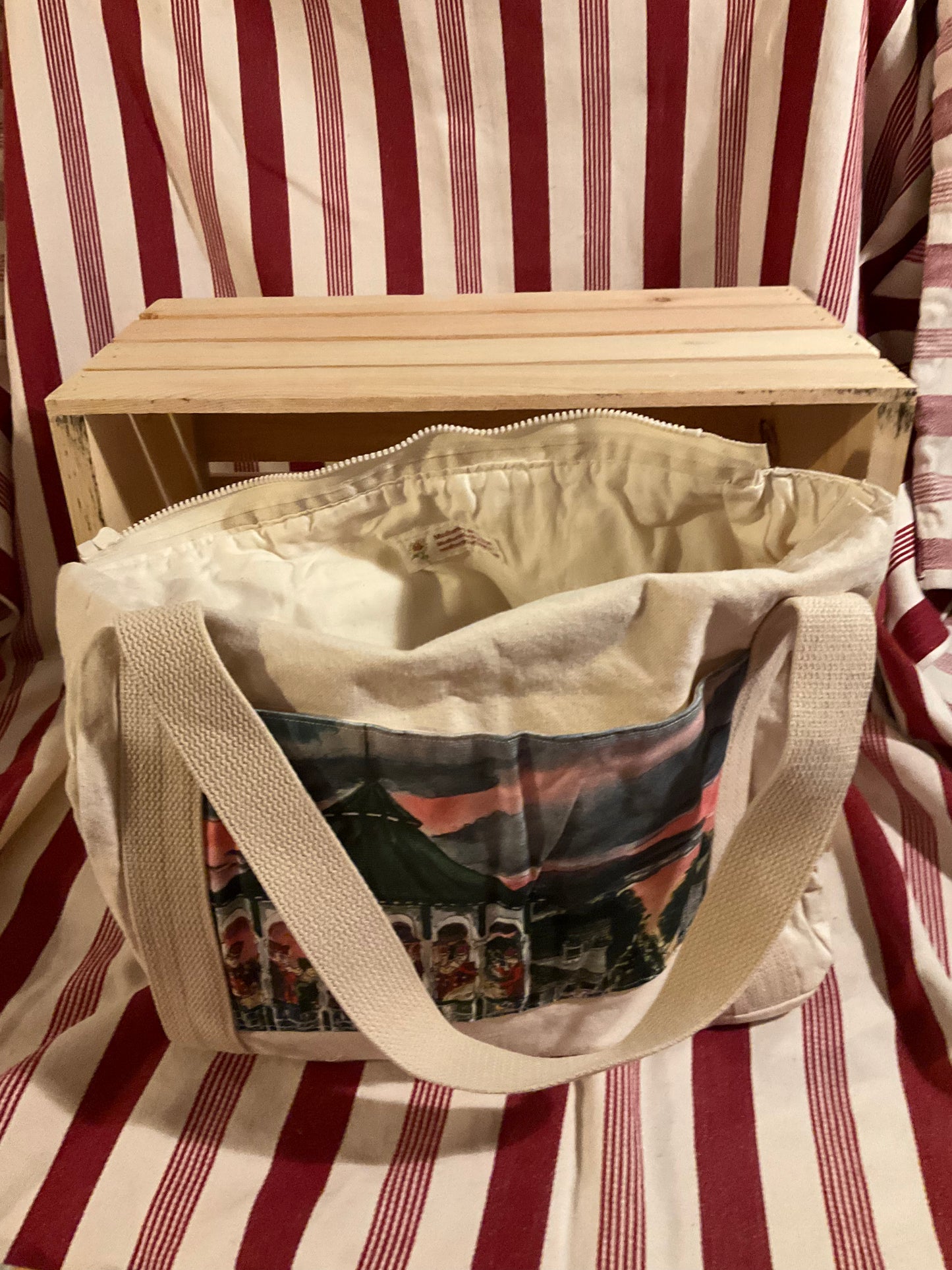 Original artwork Canvas bag