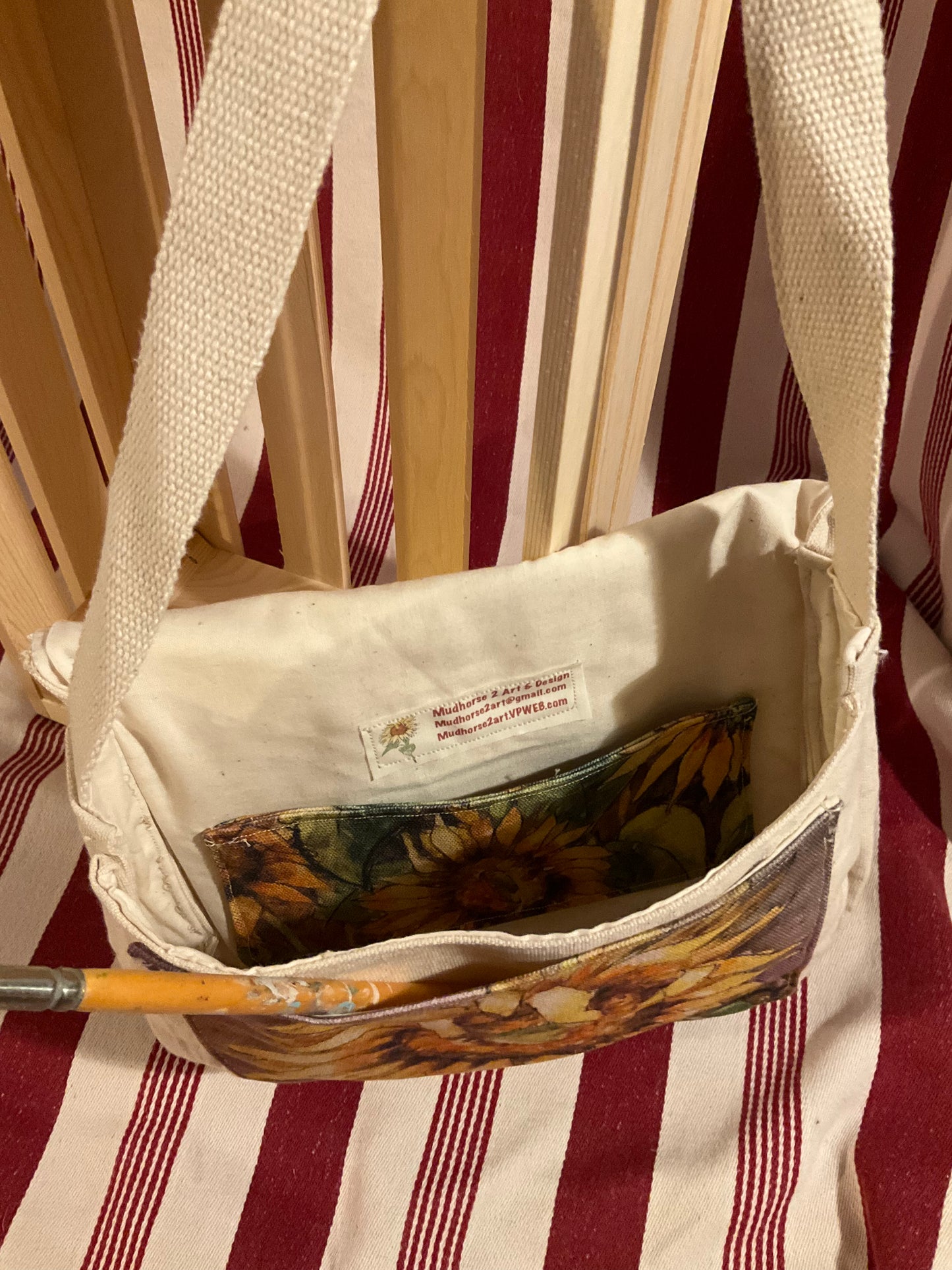 Original artwork Canvas bag