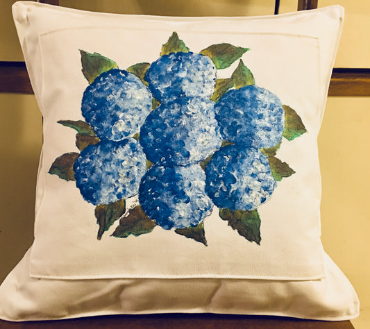 Hydrangea Pillow