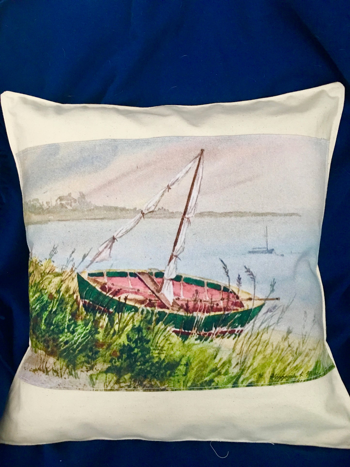 Original artwork Canvas Pillow 14”x14”