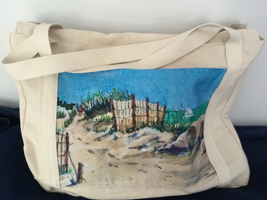 Original artwork Canvas bag