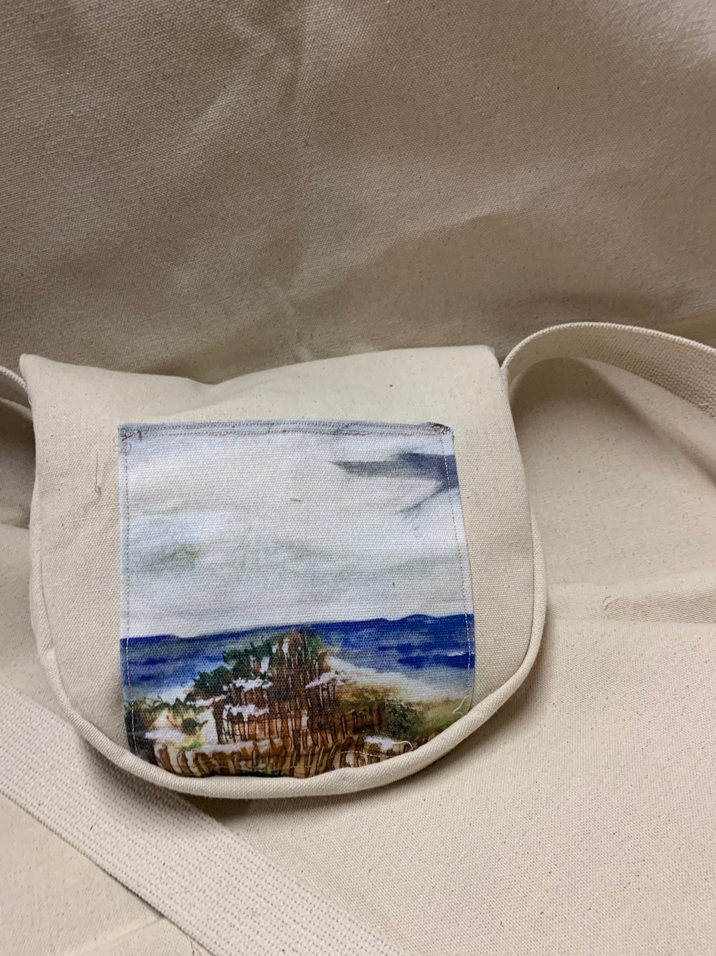 Original artwork Canvas bag