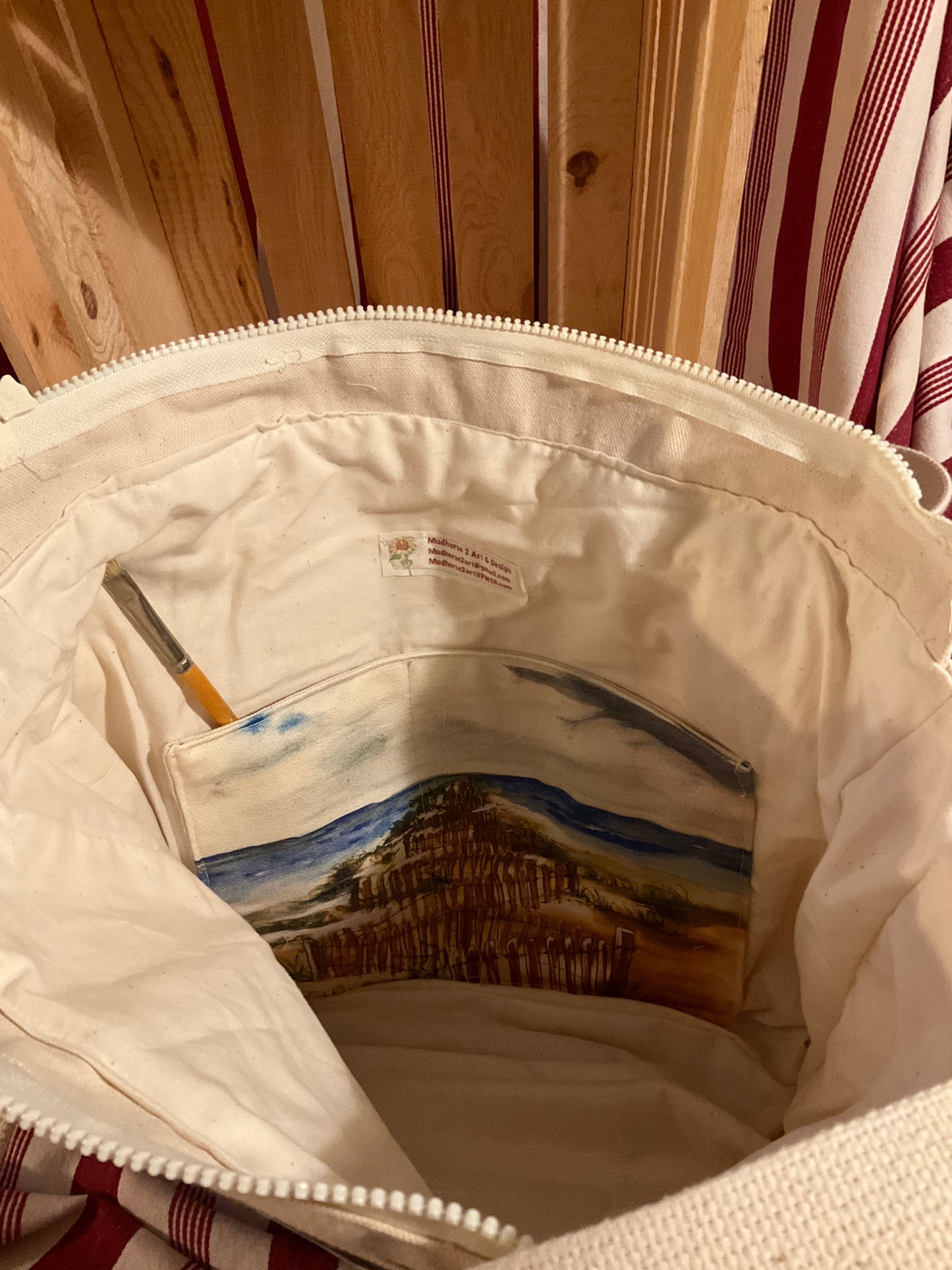 Original Artwork Canvas bag