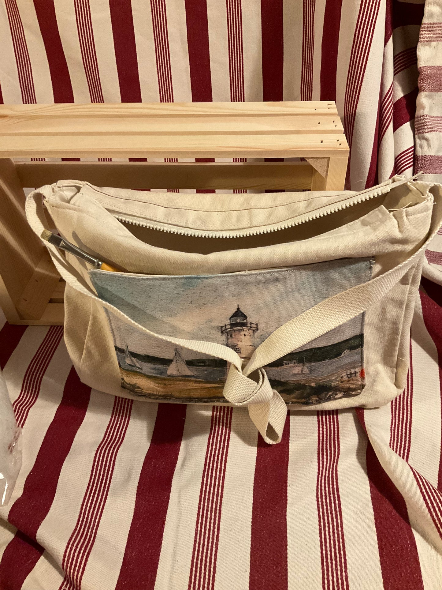 Original artwork Canvas bag