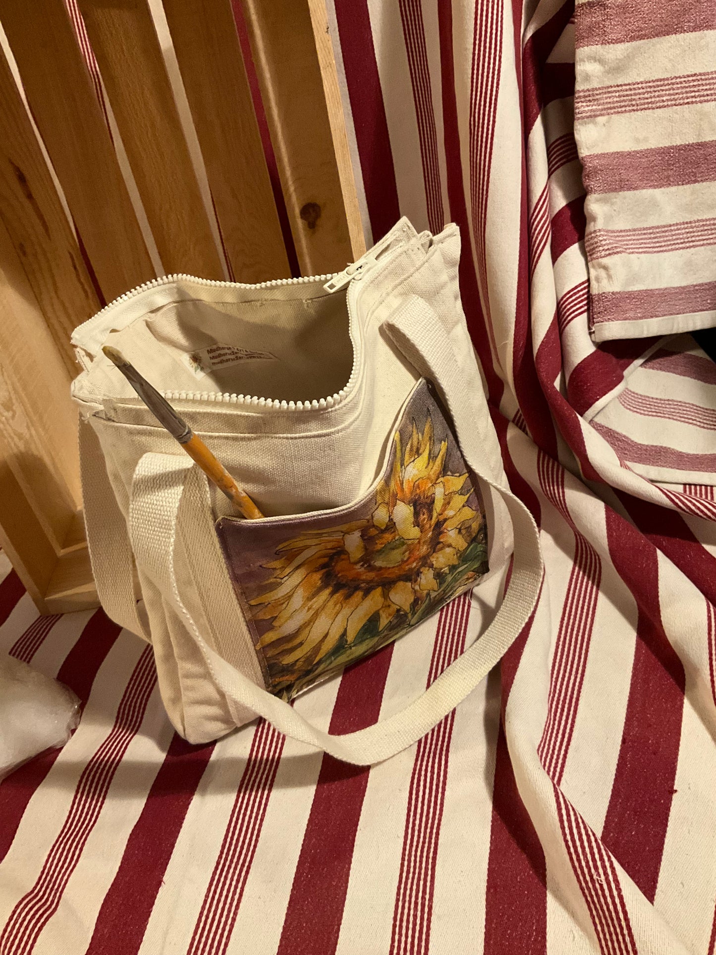 Original artwork Canvas bag