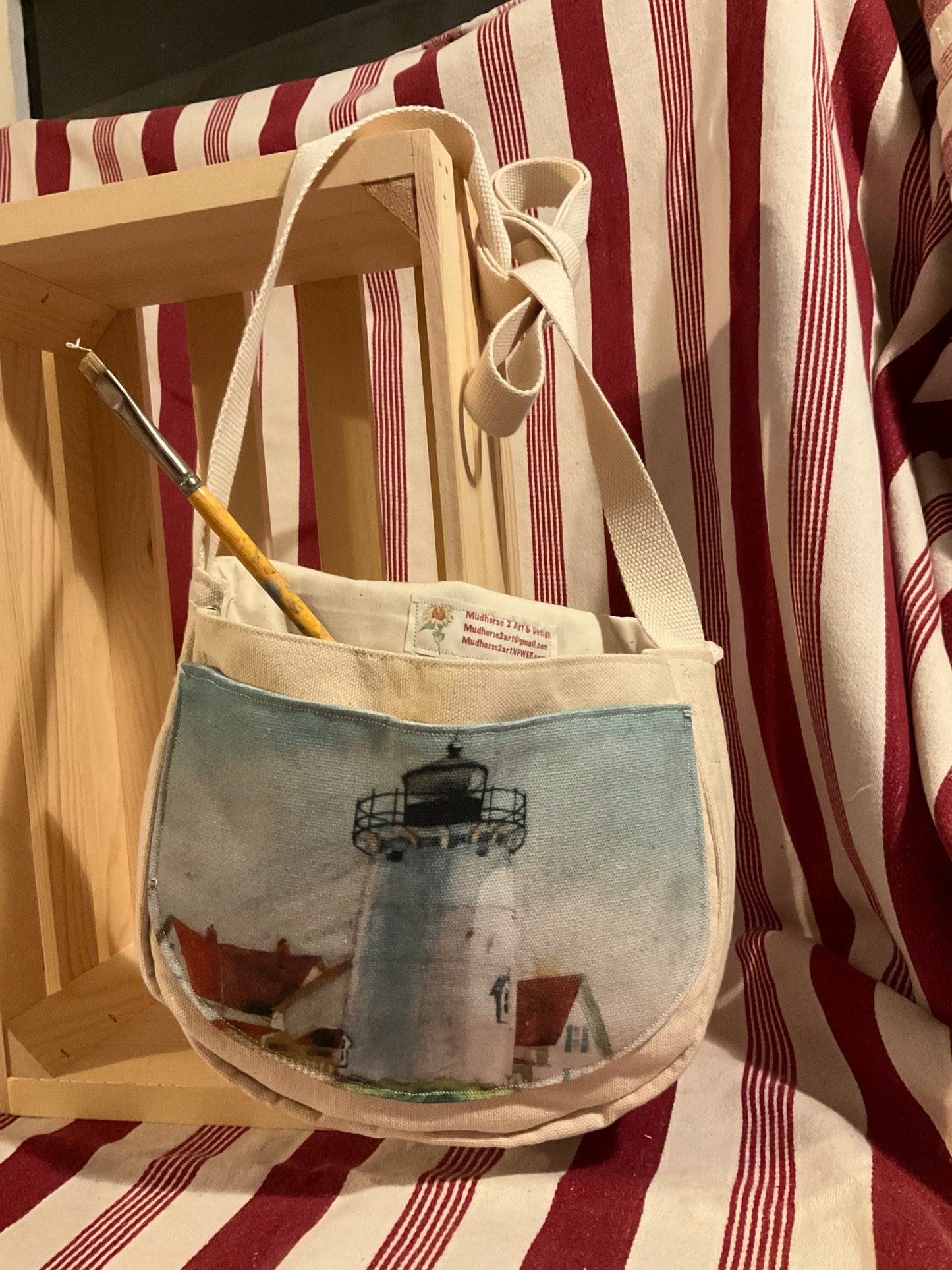 Original artwork Canvas bag