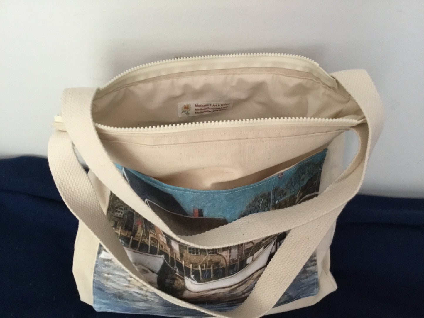 Original artwork Canvas bag